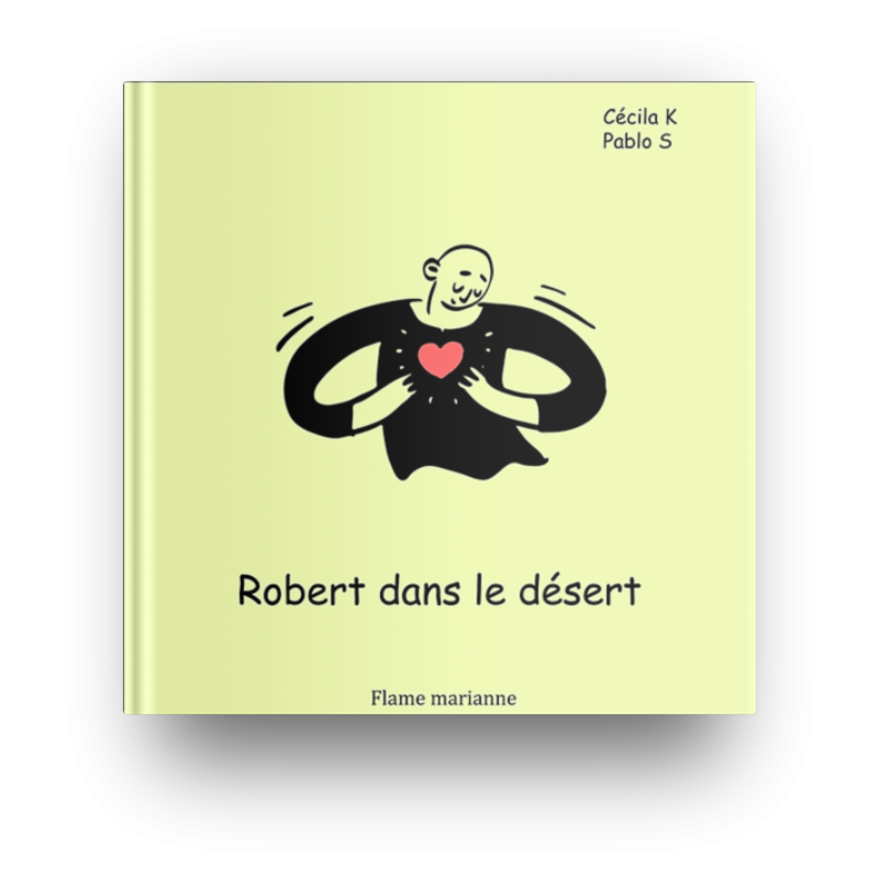 Robert dans le désert